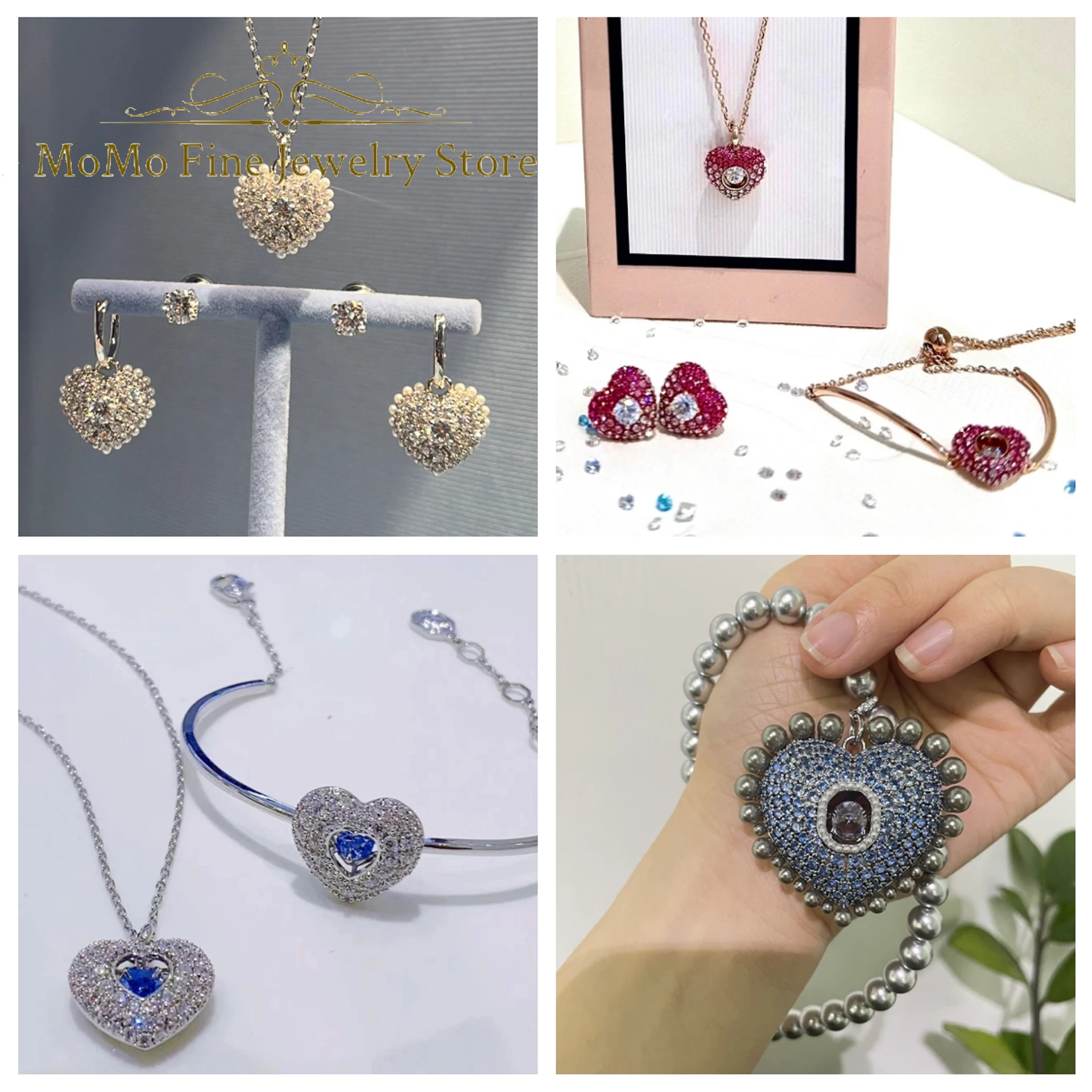 Original 2025 New Trend Fine Jewelry Sets Charm Heart Jumping Pendant Fashionable Women's Party Necklaces Earrings Bracelet Ring
Original 2025 New Trend Fine Jewelry Sets Charm Heart Jumping Pendant Fashionable Women's Party Necklaces Earrings Bracelet Ring