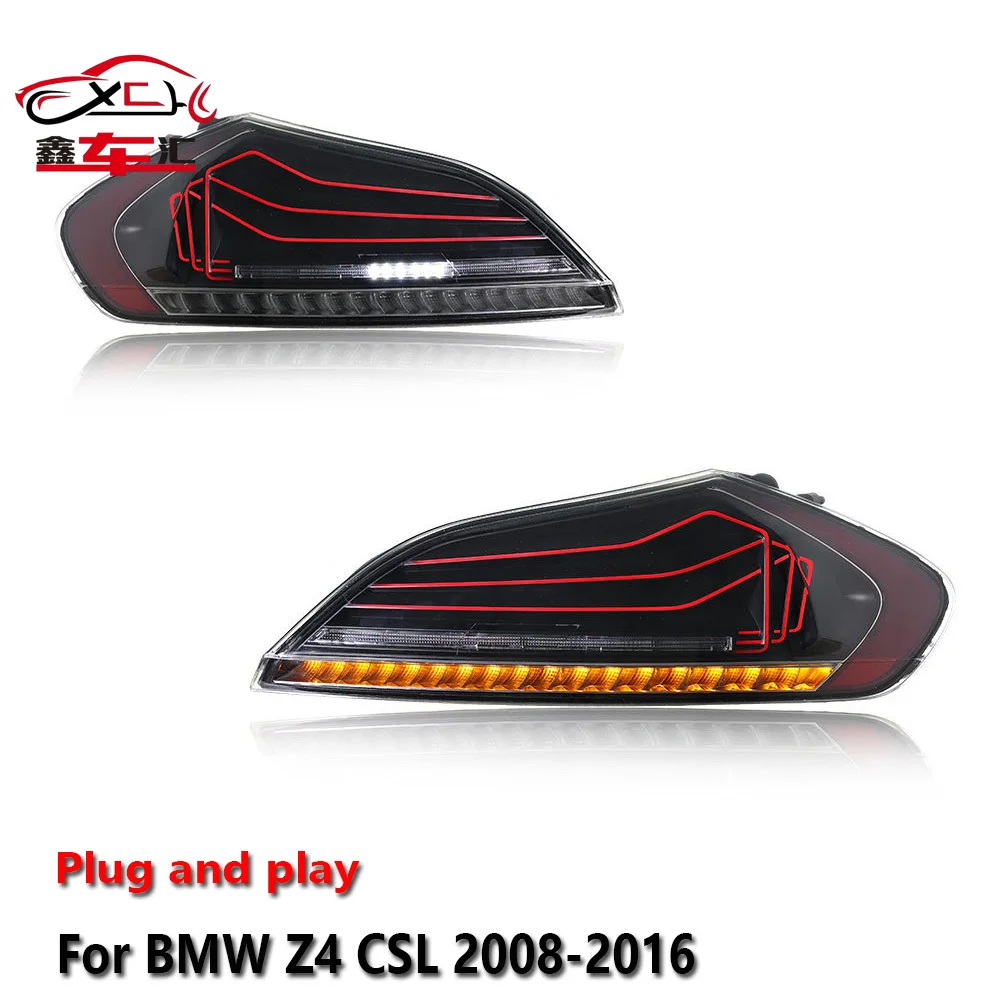 Автомобильные аксессуары: задние светодиодные фонари для BMW Z4 CSL 2008-2016, ДХО, противотуманные фары, задний габаритный огонь, указатель поворота, подключаемые к прицепу, тип A
Автомобильные аксессуары: задние светодиодные фонари для BMW Z4 CSL 2008-2016, ДХО, противотуманные фары, задний габаритный огонь, указатель поворота, подключаемые к прицепу, тип A