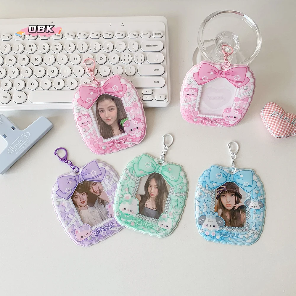 Bowknot Animals Korean Photocard Holder PVC Card Cover Keychain Pendant ID Photo Photocard Frame Korean Style Picture
Bowknot Animals Korean Photocard Holder PVC Card Cover Keychain Pendant ID Photo Photocard Frame Korean Style Picture