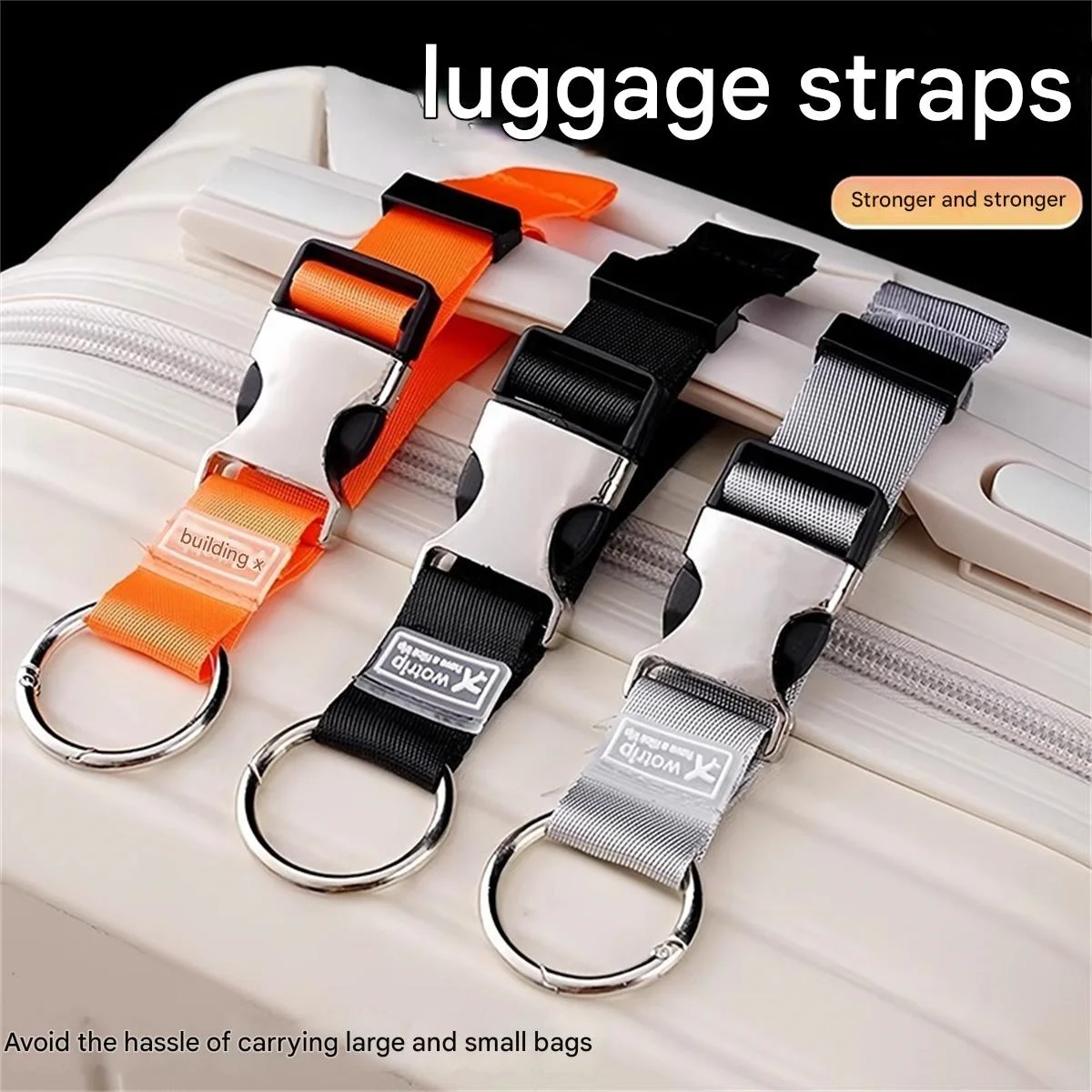 2pcs luggage external hanging buckle backpack buckle hook outdoor mountaineering bag lanyard travel case lanyard strap fixing be
2pcs luggage external hanging buckle backpack buckle hook outdoor mountaineering bag lanyard travel case lanyard strap fixing be