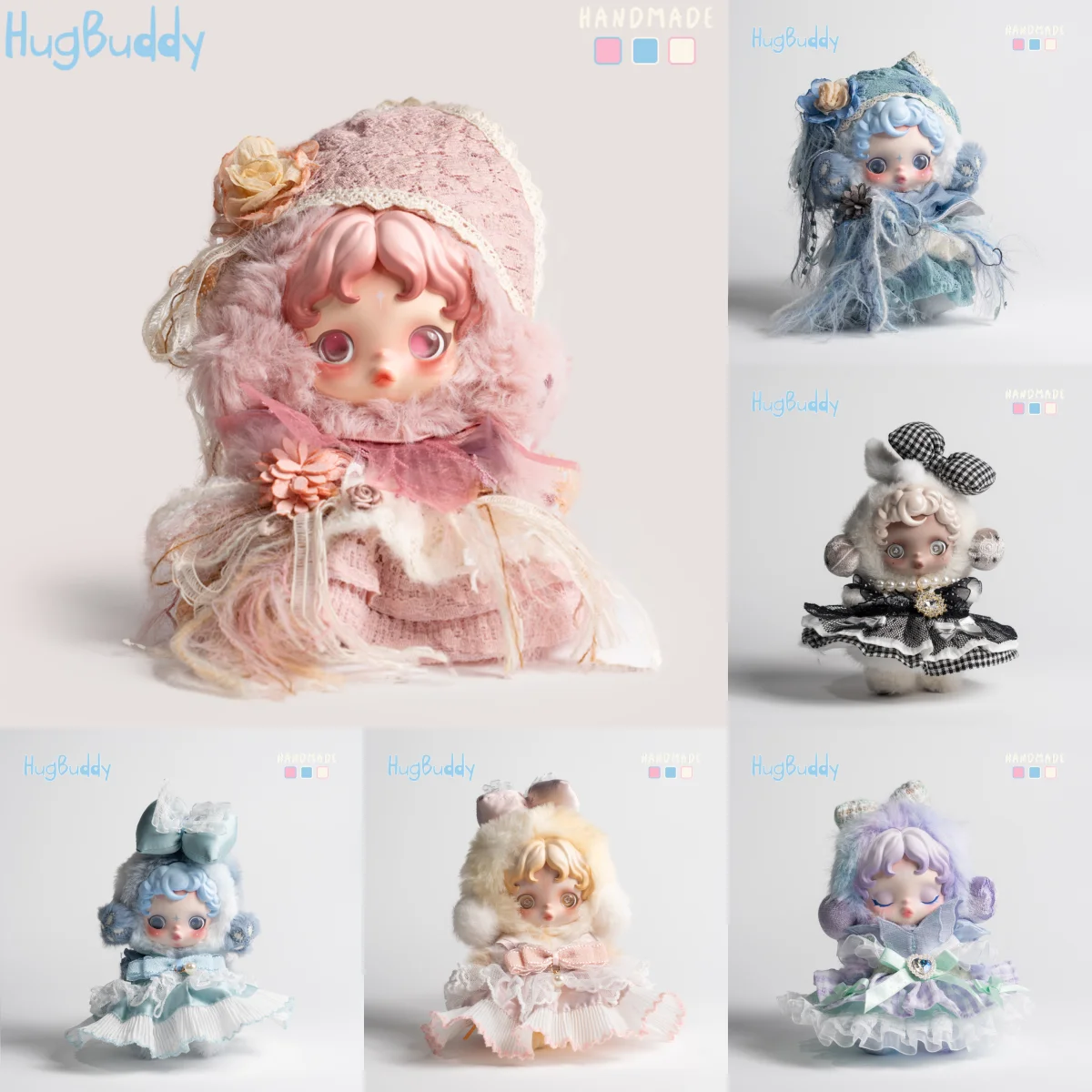 New Clothes Skullpanda V1V2V3 Series Handmade Garden Rose Woven Dress Retro Velvet Dress Doll Clothes Trendy Doll Accessories
New Clothes Skullpanda V1V2V3 Series Handmade Garden Rose Woven Dress Retro Velvet Dress Doll Clothes Trendy Doll Accessories