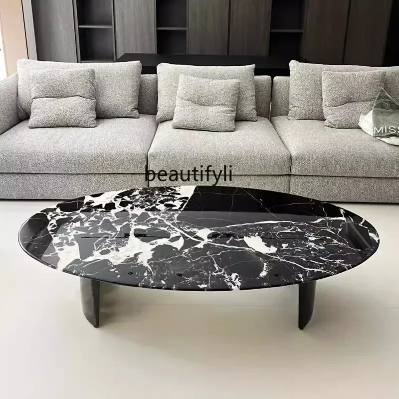 25LD Living room household natural marble oval coffee table Italian high-end light luxury designer combination
25LD Living room household natural marble oval coffee table Italian high-end light luxury designer combination