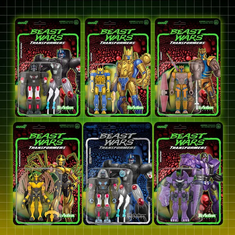 Специальное предложение Super7 Beast Wars Megatron/Dinobot Cheetor Optimus Primal Blackarachnia, подвесная экшн-фигурка, модель, подарочная игрушка
Специальное предложение Super7 Beast Wars Megatron/Dinobot Cheetor Optimus Primal Blackarachnia, подвесная экшн-фигурка, модель, подарочная игрушка