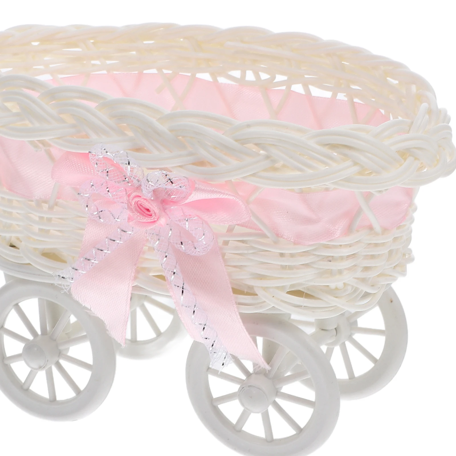 Imitation Rattan Baby Stroller Storage Basket Pink Vintage Decor Candy Holder Woven Basket for Baby Shower Party Gift
Imitation Rattan Baby Stroller Storage Basket Pink Vintage Decor Candy Holder Woven Basket for Baby Shower Party Gift