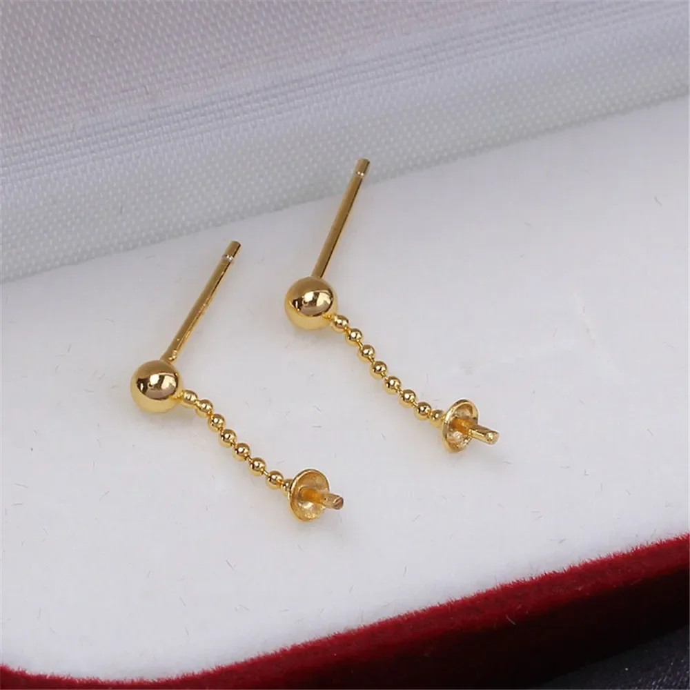 S925 Sterling Silver Pearl Earring Settings DIY Jewelry Making Supplies Blank Earring Posts for Handcrafted Accessories No Pearl
S925 Sterling Silver Pearl Earring Settings DIY Jewelry Making Supplies Blank Earring Posts for Handcrafted Accessories No Pearl