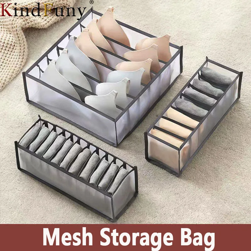 Foldable Underwear Socks Organizer With Dividers Clothes Storage Bag Breathable Mesh Bag For Wardrobe Drawer Divider Storage Box
Foldable Underwear Socks Organizer With Dividers Clothes Storage Bag Breathable Mesh Bag For Wardrobe Drawer Divider Storage Box