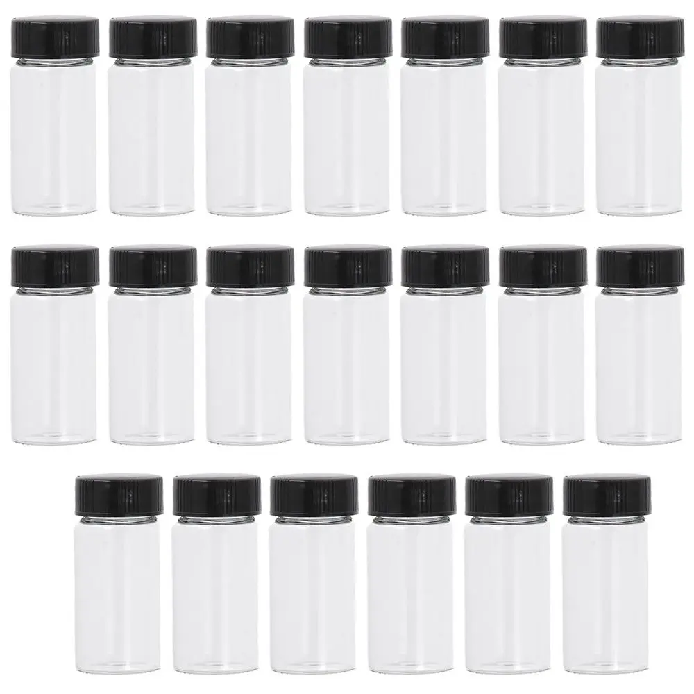 20PCS 20ML Clear Glass Sample Vials Mini Empty Glass Bottles With Screw Cap Capacity Leak-Proof Refillable Container Jars
20PCS 20ML Clear Glass Sample Vials Mini Empty Glass Bottles With Screw Cap Capacity Leak-Proof Refillable Container Jars