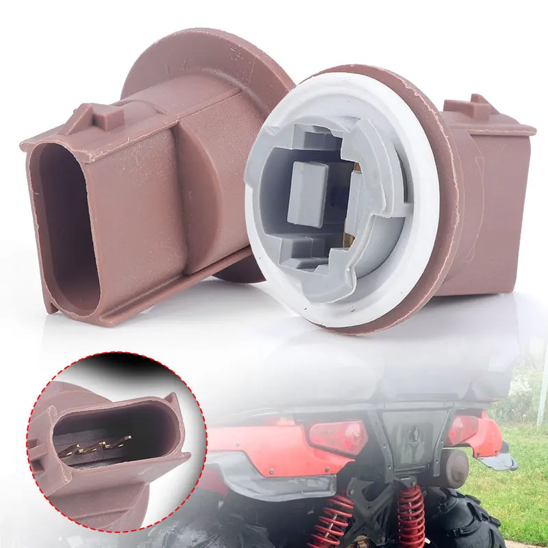 ATV Taillight Brake Lamp Bulb Socket for Polaris Sportsman 400 450 500 570 700 800 RZR 570 S 800 XP 550 850 900 4011101 2411154
ATV Taillight Brake Lamp Bulb Socket for Polaris Sportsman 400 450 500 570 700 800 RZR 570 S 800 XP 550 850 900 4011101 2411154