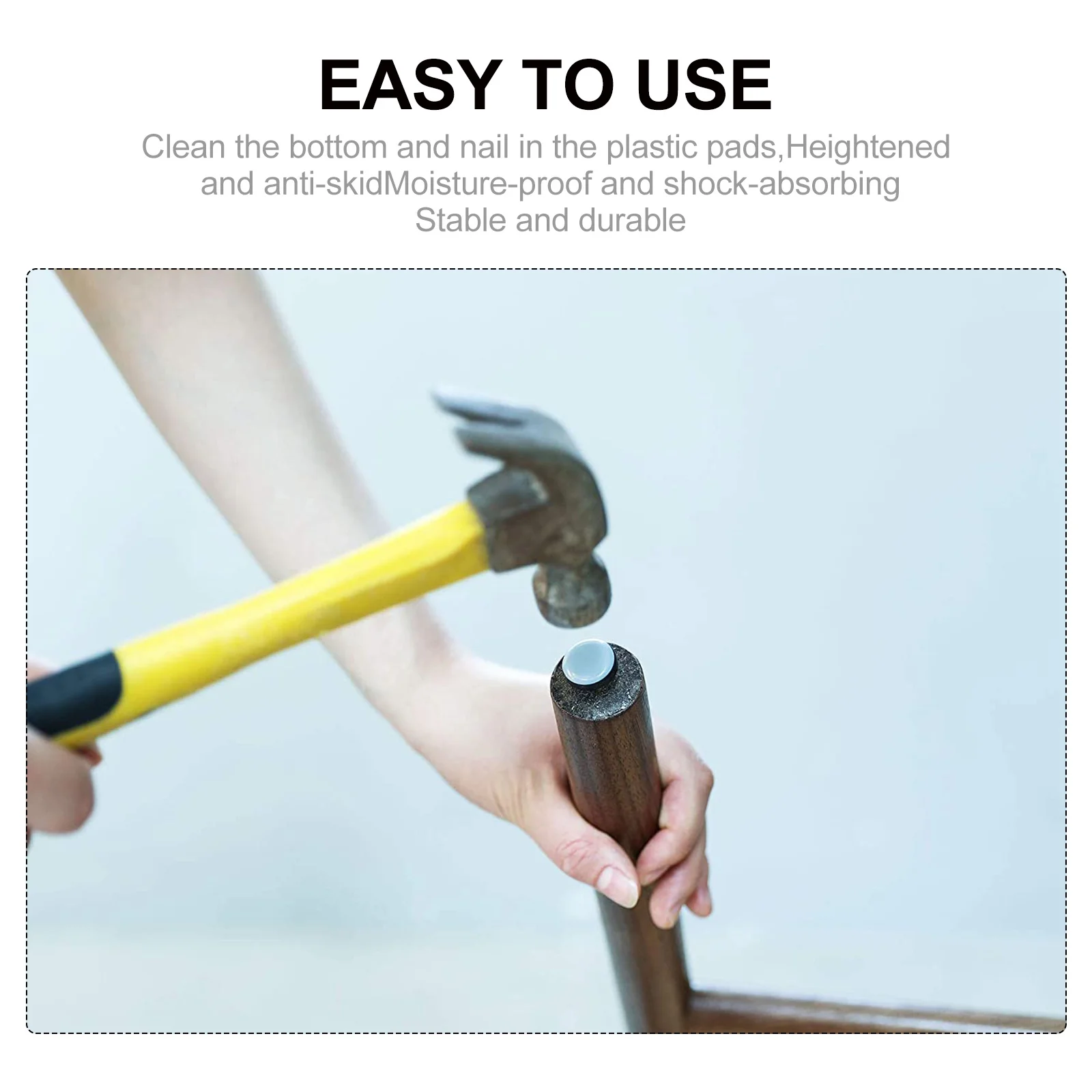 40pcs Anti-Sliding Glide Pads Nail-On Furniture Leg Bottom Floor Protector Chair Table Feet Moisture Resistant Non Slip
40pcs Anti-Sliding Glide Pads Nail-On Furniture Leg Bottom Floor Protector Chair Table Feet Moisture Resistant Non Slip