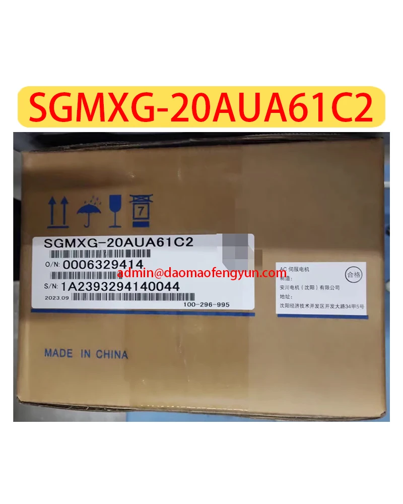 SGMXG-20AUA61C2 Brand new Servo Motor SGMXG 20AUA61C2,Fast shipping
SGMXG-20AUA61C2 Brand new Servo Motor SGMXG 20AUA61C2,Fast shipping