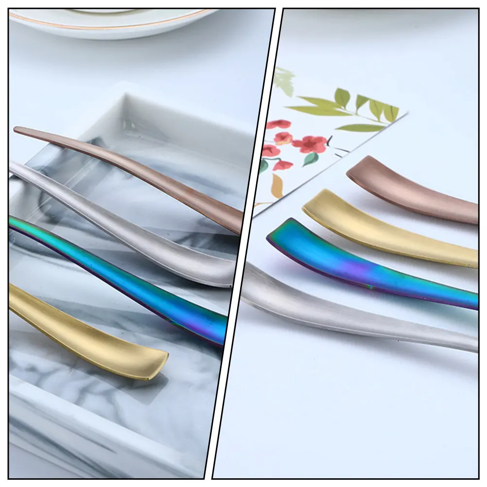 4Pcs Premium Stainless Steel Coffee Spoon Set Simple Design Dessert Spoon for Tea Time Cake Serving Bar Kitchen Multipurpose
4Pcs Premium Stainless Steel Coffee Spoon Set Simple Design Dessert Spoon for Tea Time Cake Serving Bar Kitchen Multipurpose