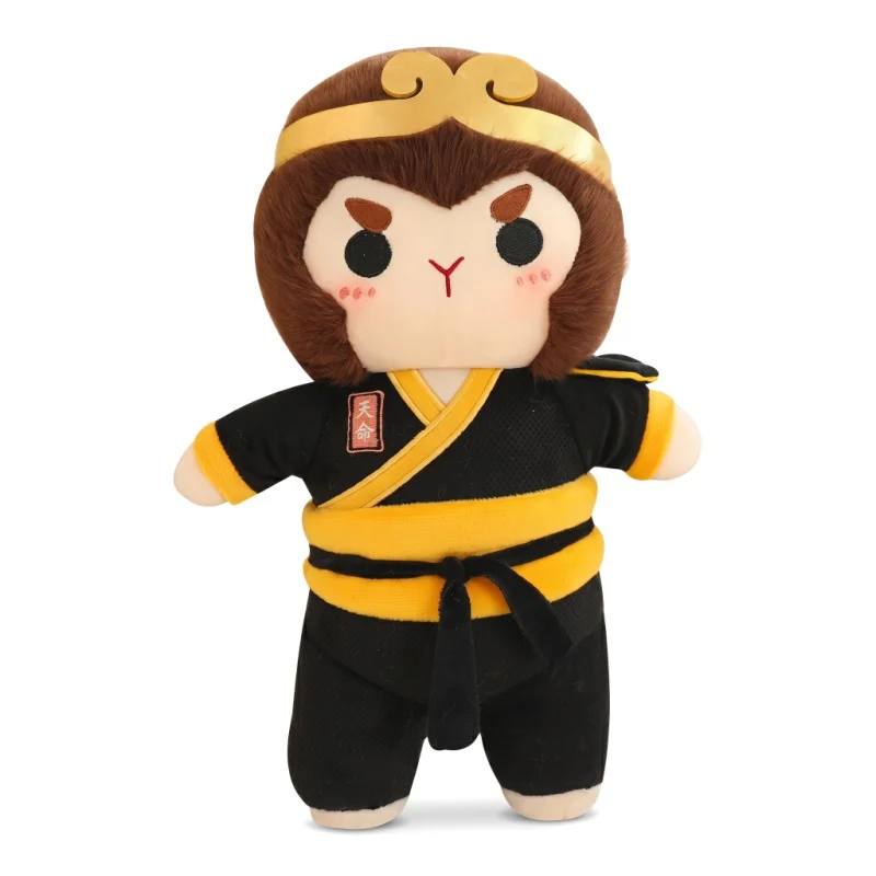 25cm Cute Cartoon Plush Doll Soft Fluffy Stuffed Toy Black Yellow Outfit Kids Holiday Party Decor Gift
25cm Cute Cartoon Plush Doll Soft Fluffy Stuffed Toy Black Yellow Outfit Kids Holiday Party Decor Gift