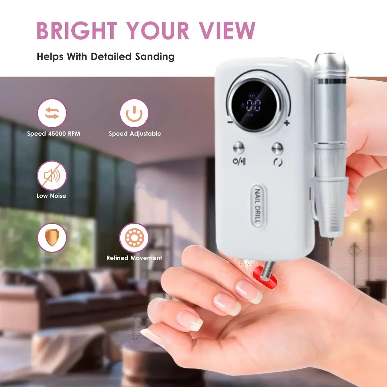 1 комплект — Essential Cordless Nail Care — перезаряжаемый многофункциональный буфер для ногтей с 6 головками, обязательный для путешествий и дома
1 комплект — Essential Cordless Nail Care — перезаряжаемый многофункциональный буфер для ногтей с 6 головками, обязательный для путешествий и дома