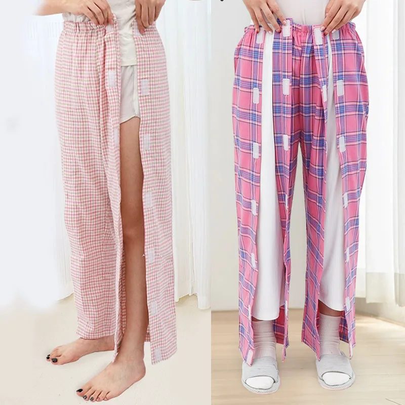 Cotton postoperative Care Special Pants Can Easily Wear Take Off Trousers Comfortable Breathable Bed Rest Pants For Men Women
Cotton postoperative Care Special Pants Can Easily Wear Take Off Trousers Comfortable Breathable Bed Rest Pants For Men Women