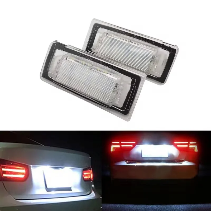 For Audi TT MK1 8N 1999 2000 2001 2002-2006 2pcs 18 SMD 6000K White Car Led License Plate Light Car Rear Tag Lamps
For Audi TT MK1 8N 1999 2000 2001 2002-2006 2pcs 18 SMD 6000K White Car Led License Plate Light Car Rear Tag Lamps