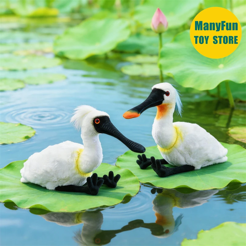 Black-faced Spoonbill Plush Toy White Heron Plushie Lifelike Platalea Stuffed Animal Egret Simulation Doll Spoonbill Toy Gifts
Black-faced Spoonbill Plush Toy White Heron Plushie Lifelike Platalea Stuffed Animal Egret Simulation Doll Spoonbill Toy Gifts