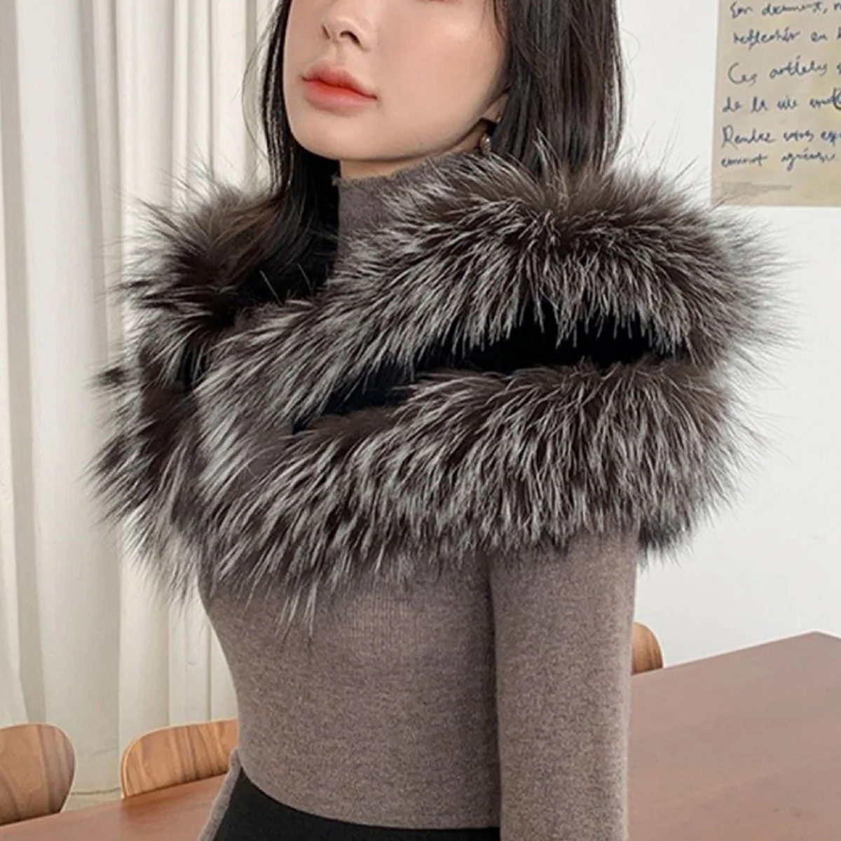 Шарф из натурального кроличьего меха, утолщенный мягкий пушистый шарф для шеи, зимние аксессуары, шарф из натурального кроличьего меха лисы, горячая распродажа FEIMANYUAN
Шарф из натурального кроличьего меха, утолщенный мягкий пушистый шарф для шеи, зимние аксессуары, шарф из натурального кроличьего меха лисы, горячая распродажа FEIMANYUAN