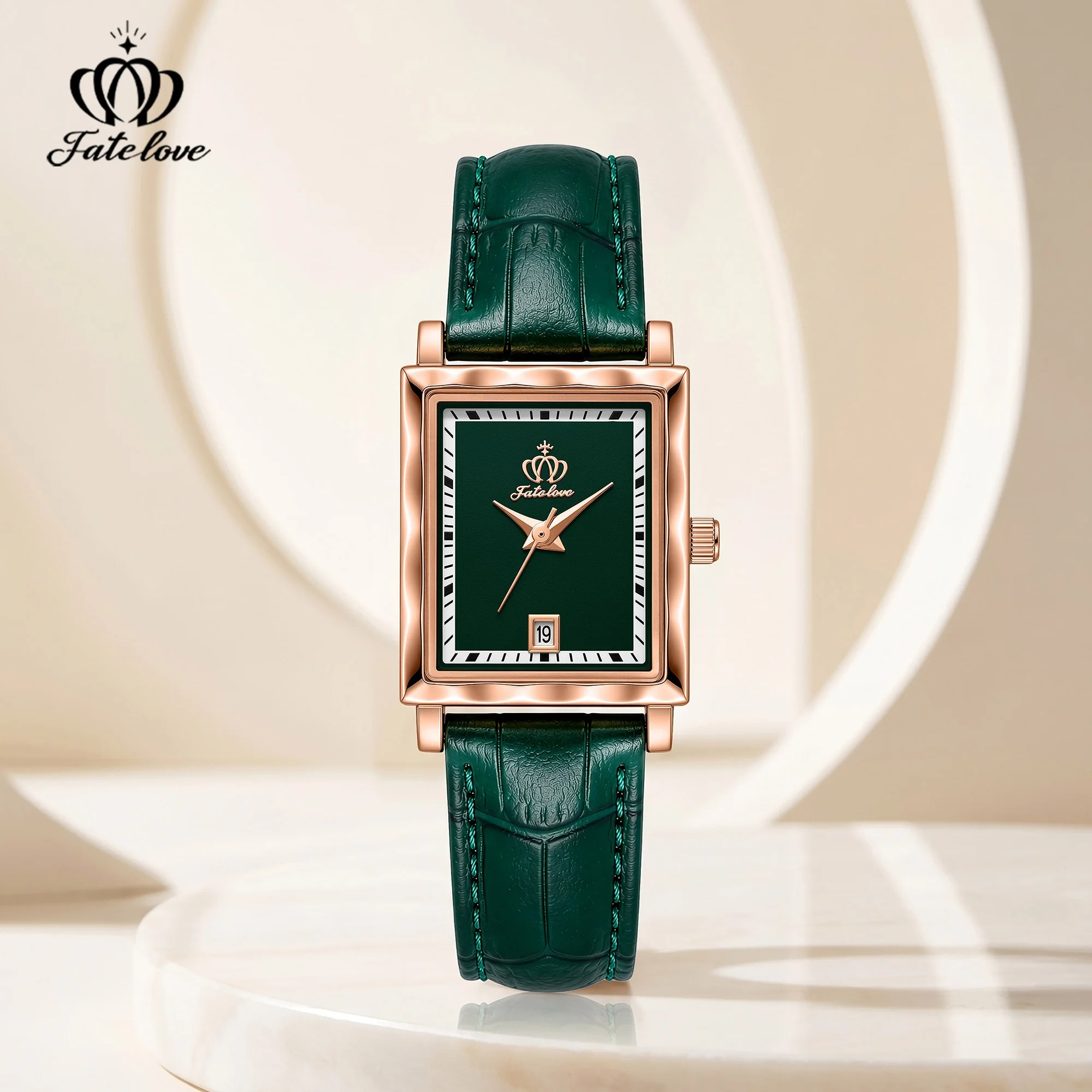 Fate Love Brand New Exquisite Square Dial Waterproof Women's Leather Strap Quartz Watch for Women 932
Fate Love Brand New Exquisite Square Dial Waterproof Women's Leather Strap Quartz Watch for Women 932