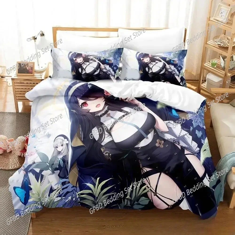 Anime Game Blue Archive Comfortable Duvet Quilt Cover Pillowcase Bedding Set Children Bedroom Decoration Home Textile
Anime Game Blue Archive Comfortable Duvet Quilt Cover Pillowcase Bedding Set Children Bedroom Decoration Home Textile