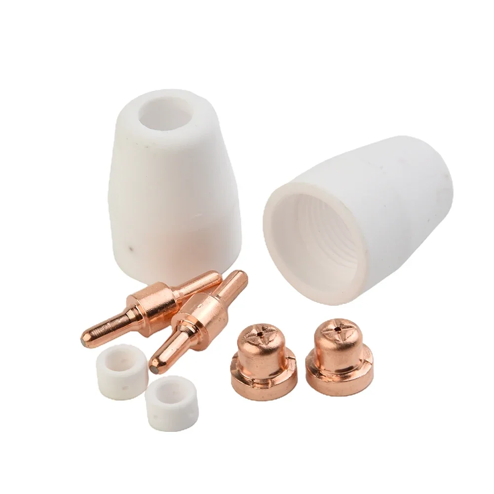 25pcs PT-31 CT312 CUT40/50 Air Plasma Cutter Cutting Torch Consumables Tips Nozzles Common Electrodes Set Metal Processing
25pcs PT-31 CT312 CUT40/50 Air Plasma Cutter Cutting Torch Consumables Tips Nozzles Common Electrodes Set Metal Processing