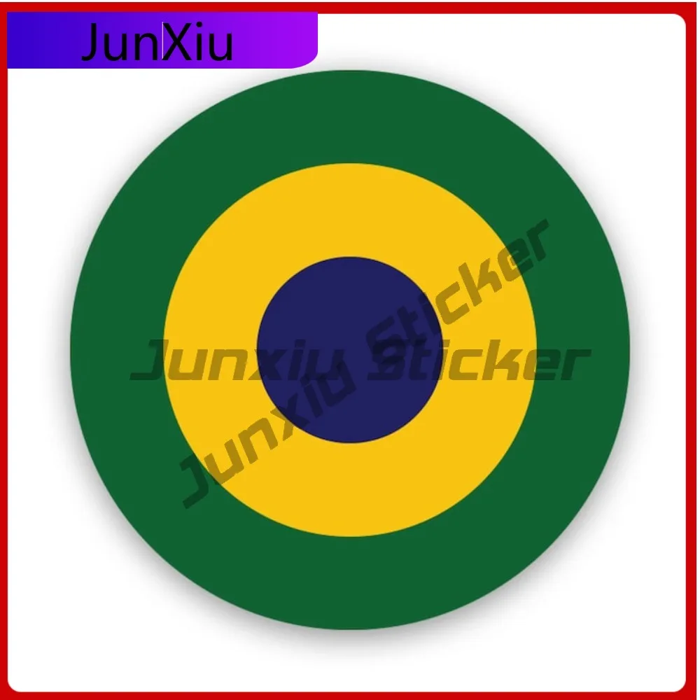 Brazilian Naval Aviation Roundel Sticker Creative Decals Brazil Bra Ba Air Force National Insignia Military Aircraft Auto Decor
Brazilian Naval Aviation Roundel Sticker Creative Decals Brazil Bra Ba Air Force National Insignia Military Aircraft Auto Decor