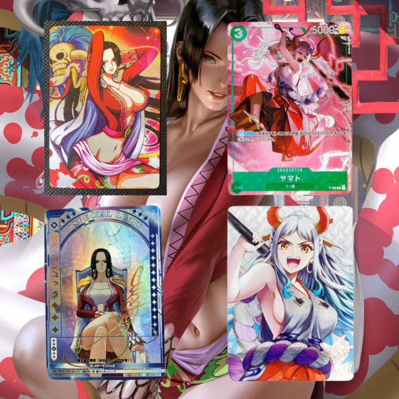ONE PIECE Anime Sexy Girl Cards Boa Hancock Monkey D Luffy ACG Manga Self Made Collection Refractive Colorful Flash DIY Cards
ONE PIECE Anime Sexy Girl Cards Boa Hancock Monkey D Luffy ACG Manga Self Made Collection Refractive Colorful Flash DIY Cards