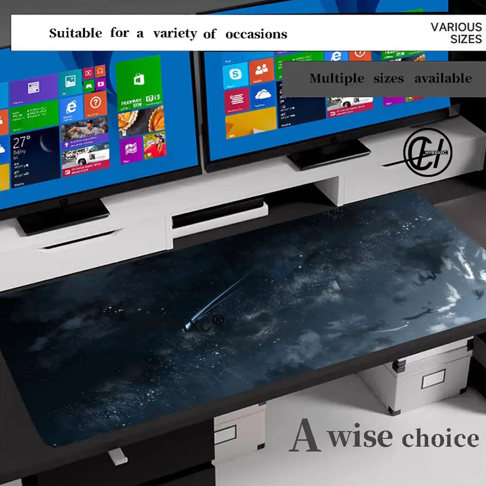 Black Gray Line Cloud Art Desk Mat Gaming Mouse Pad Large Mousepad Gamer Accessories XXL PC Computer Keyboard Extended Pad XAXC
Black Gray Line Cloud Art Desk Mat Gaming Mouse Pad Large Mousepad Gamer Accessories XXL PC Computer Keyboard Extended Pad XAXC