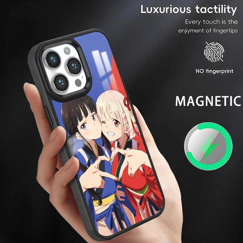 Anime L-Lycoris R-Recoil Phone Case For iPhone 16 15 14 13 12 11 Pro Max Plus Mini Magnetic Magsafe Wireless Charging Cover
Anime L-Lycoris R-Recoil Phone Case For iPhone 16 15 14 13 12 11 Pro Max Plus Mini Magnetic Magsafe Wireless Charging Cover