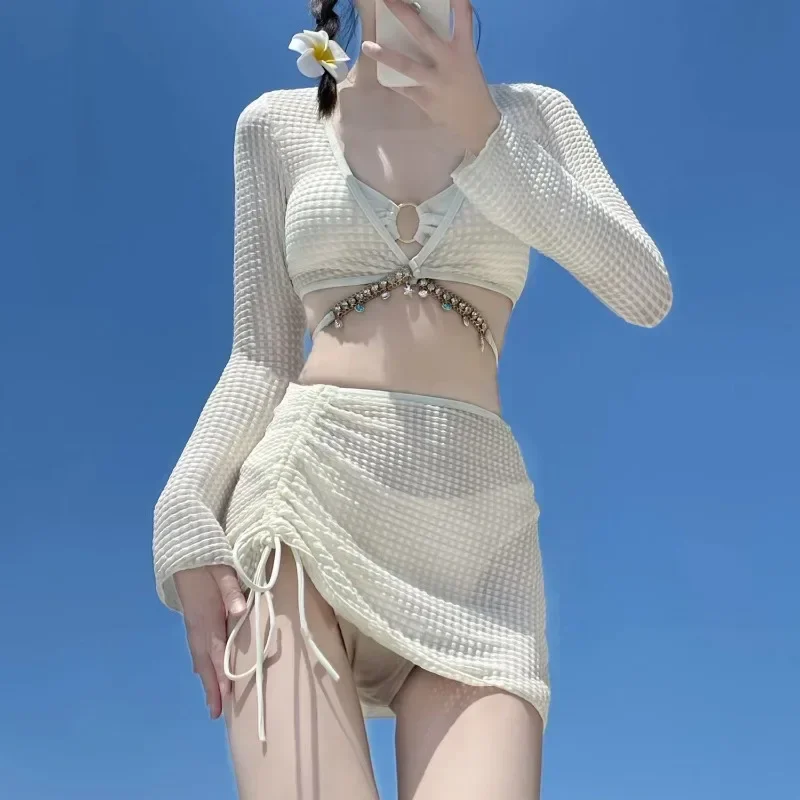 4 Pieces Suit Swimwear Brazilian Swimsuit Drawstring Skirt Micro Bikinis Cover-Up Beachwear Halter Bandage Swimsuit Tankinis 수영복
4 Pieces Suit Swimwear Brazilian Swimsuit Drawstring Skirt Micro Bikinis Cover-Up Beachwear Halter Bandage Swimsuit Tankinis 수영복