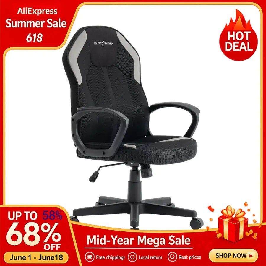 Ergonomic Mesh Chair 330lbs, Breathable High Back Office Computer Chair with Adjustable Lumbar Support,Swivel Desk Chairs,Custom
Ergonomic Mesh Chair 330lbs, Breathable High Back Office Computer Chair with Adjustable Lumbar Support,Swivel Desk Chairs,Custom