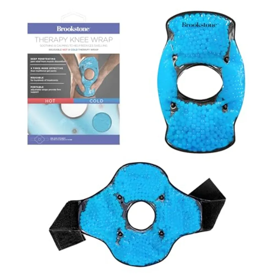 Knee Ice Pack Wrap with Silica Beads - Hot and Cold Therapy for Pain Relief - Reusable Ice Packs for Knees for Swelling, Injuri
Knee Ice Pack Wrap with Silica Beads - Hot and Cold Therapy for Pain Relief - Reusable Ice Packs for Knees for Swelling, Injuri