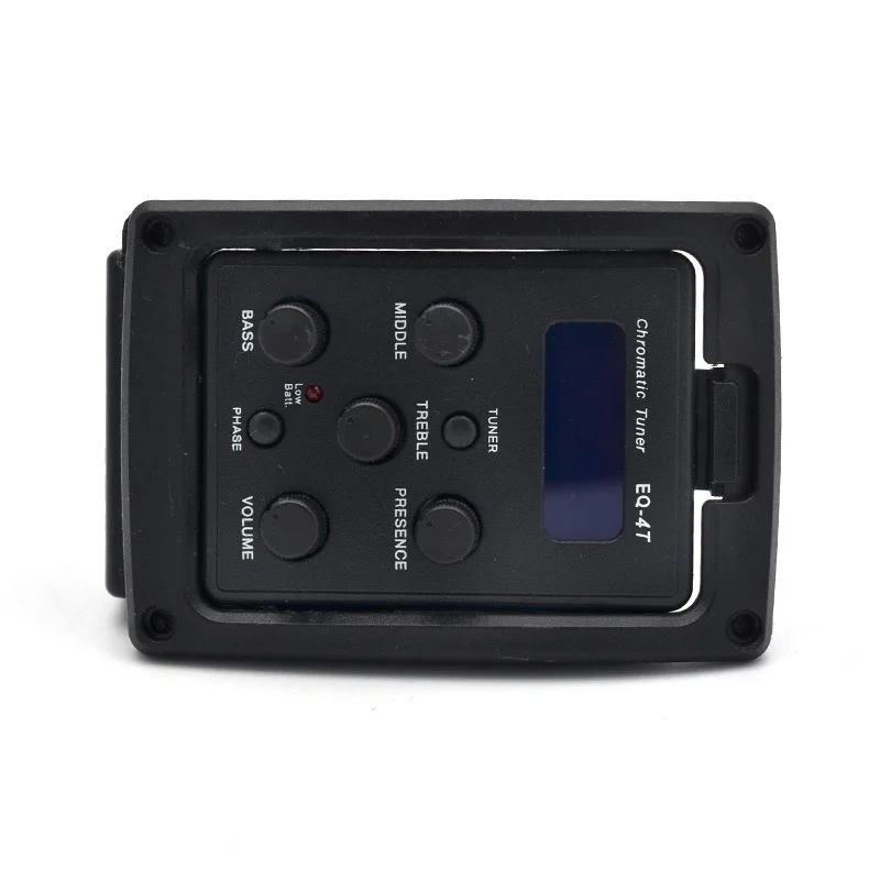 Guitar Equalizer EQ-4T 4-segment pickup equalizer pre-tuner (for original sounding guitars)
Guitar Equalizer EQ-4T 4-segment pickup equalizer pre-tuner (for original sounding guitars)