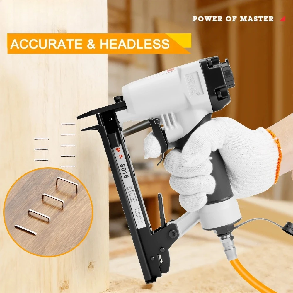 Pneumatic Nail Gun, Pneumatic Stapler Gun, Pneumatic Stapler, Jam-Free Nail Gun, Construction and Carpentry Nail Gun
Pneumatic Nail Gun, Pneumatic Stapler Gun, Pneumatic Stapler, Jam-Free Nail Gun, Construction and Carpentry Nail Gun