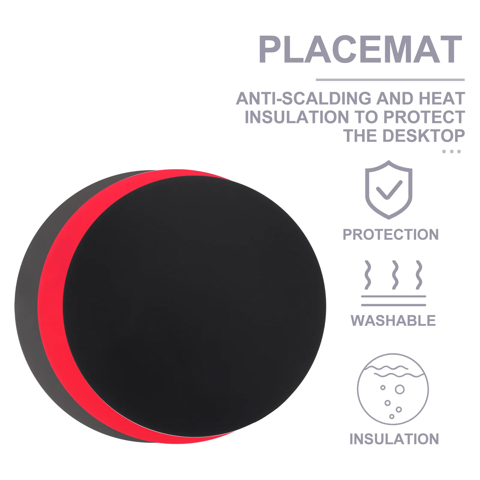 3pcs Silicone Placemat Anti-slip Pot Pad Dining Tableware Mat Microwave Oven Round Heat Insulation Waterproof Oil Proof Easy
3pcs Silicone Placemat Anti-slip Pot Pad Dining Tableware Mat Microwave Oven Round Heat Insulation Waterproof Oil Proof Easy