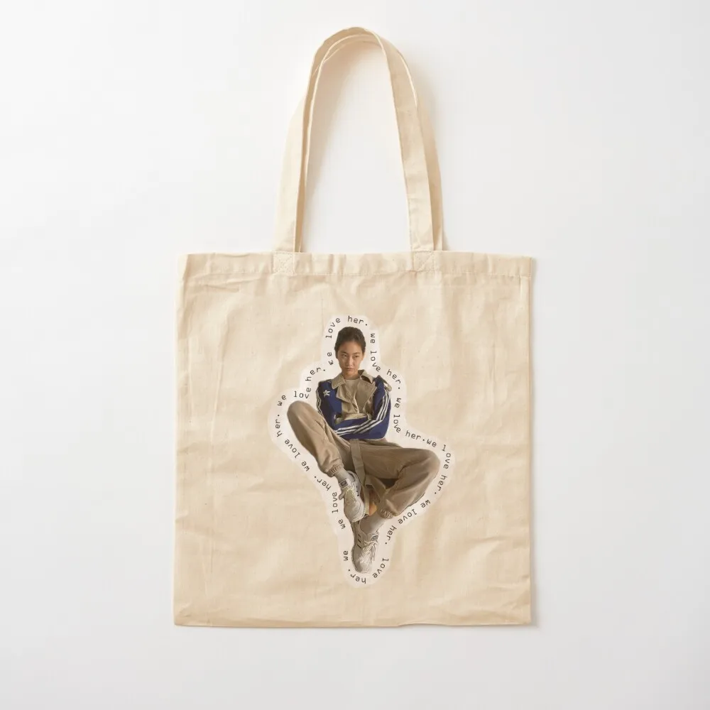 HoYeon Jung stan Tote Bag shopping cart bags Fabric bag Women's shopper bag Canvas Tote
HoYeon Jung stan Tote Bag shopping cart bags Fabric bag Women's shopper bag Canvas Tote