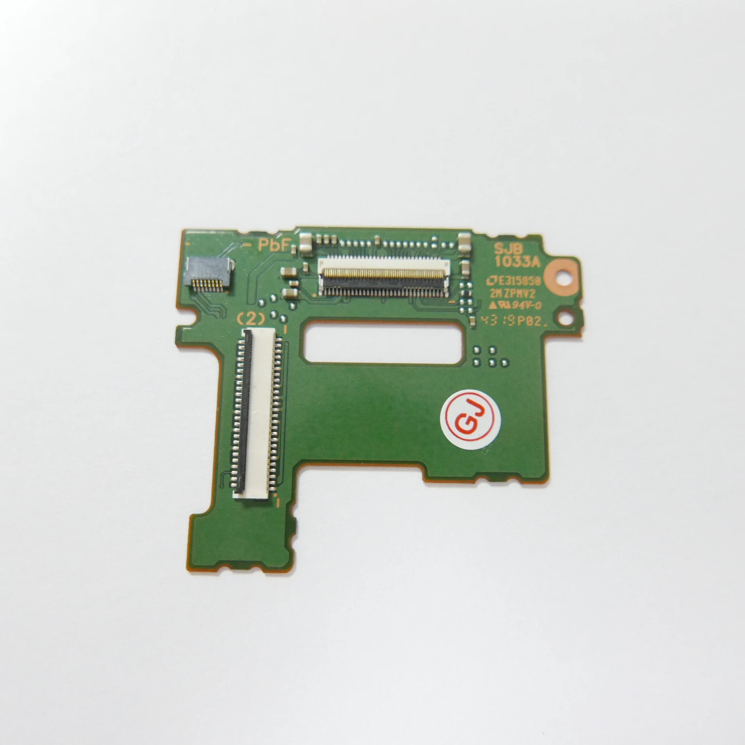 Запасные части для Panasonic Lumix DC-GH5 DC-GH5S DC-GH5M2: Малая плата подключения видоискателя (SJB1033A)
Запасные части для Panasonic Lumix DC-GH5 DC-GH5S DC-GH5M2: Малая плата подключения видоискателя (SJB1033A)