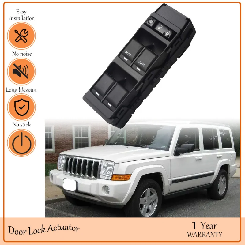 Front Left Driver Side Power Window Master Control Switch For 2006-2014 Chrysler,2006-2014 Dodge,Grand Cherokee,oem 4602736AA
Front Left Driver Side Power Window Master Control Switch For 2006-2014 Chrysler,2006-2014 Dodge,Grand Cherokee,oem 4602736AA