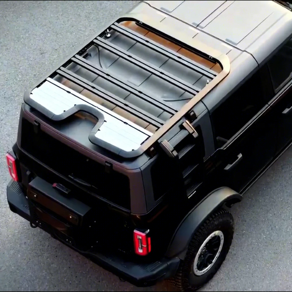 Aluminum Roof Rack Platform for Ford Bronco Off-Road Roof Cargo Carrier Exterior Accessories for Outdoor Travel
Aluminum Roof Rack Platform for Ford Bronco Off-Road Roof Cargo Carrier Exterior Accessories for Outdoor Travel