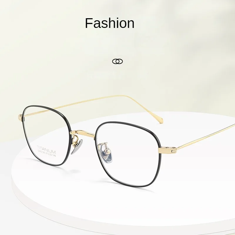 VOSUN Fashion Comfortable Eyeglasses Retro Round Pure Titanium Eyewear Ultra Light Prescription Glasses Frame Men Women GWS199
VOSUN Fashion Comfortable Eyeglasses Retro Round Pure Titanium Eyewear Ultra Light Prescription Glasses Frame Men Women GWS199