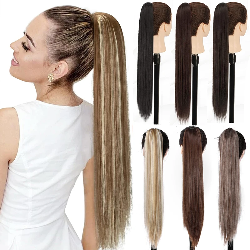 Long Ponytail Extensions for Women Curly Wavy Claw Clip on Ponytail Fake Pony Tail Hair Piece Natural Synthetic False Horse Tail
Long Ponytail Extensions for Women Curly Wavy Claw Clip on Ponytail Fake Pony Tail Hair Piece Natural Synthetic False Horse Tail