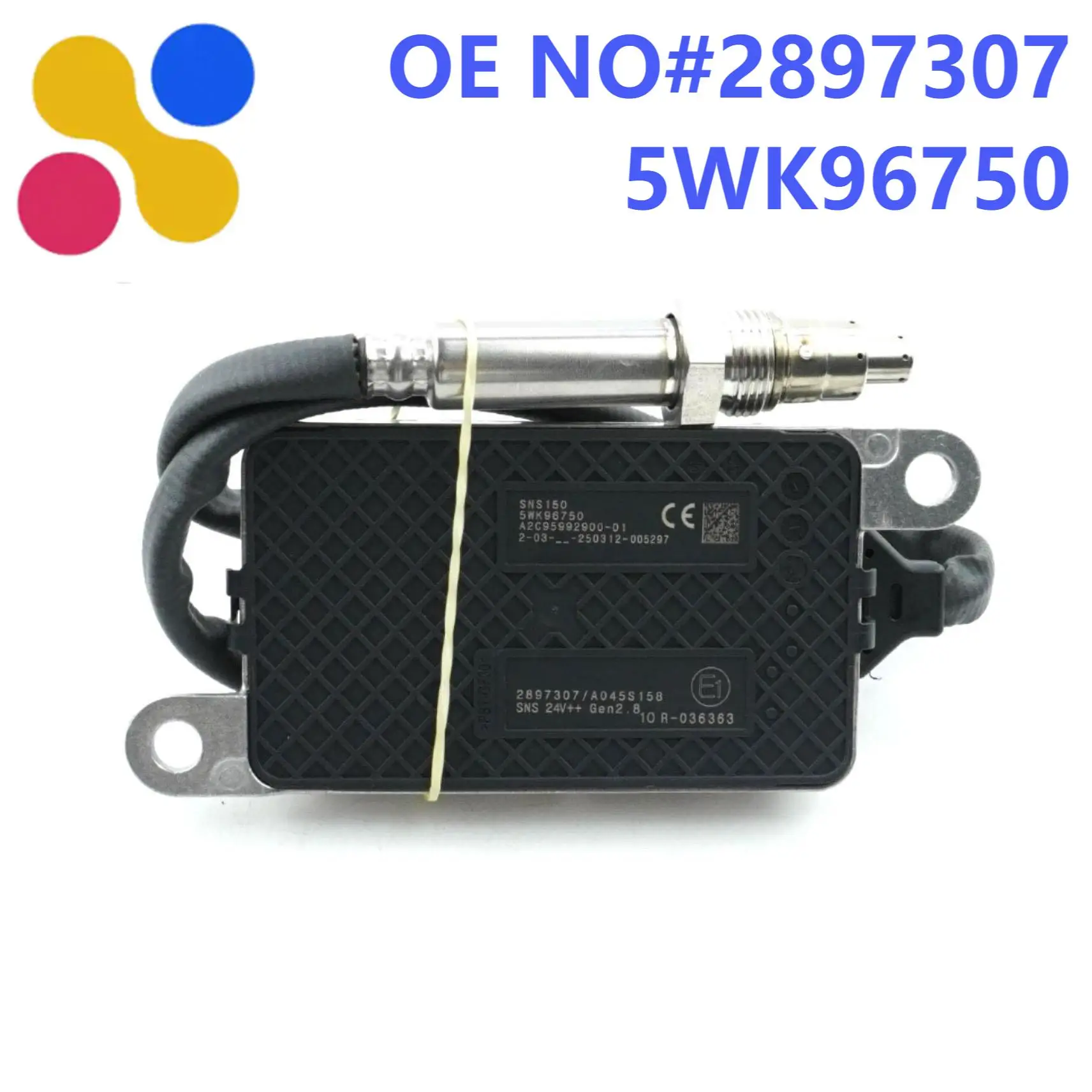 2897307 5WK96750 New Condition Nitrogen Oxide Nox Sensor for Cummins Sensor NOx 24V Engine Truck OE 2897307 5WK9 6750
2897307 5WK96750 New Condition Nitrogen Oxide Nox Sensor for Cummins Sensor NOx 24V Engine Truck OE 2897307 5WK9 6750