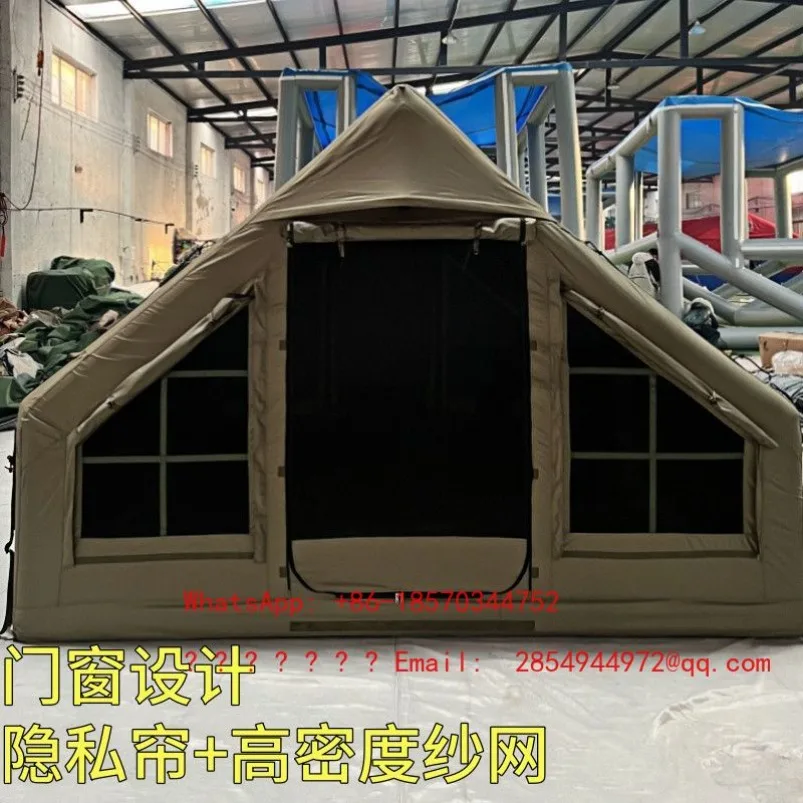 2026 Inflatable Tent 12 Square Meters Army Green New Outdoor Camping Family Travel 600D Rainproof
2026 Inflatable Tent 12 Square Meters Army Green New Outdoor Camping Family Travel 600D Rainproof