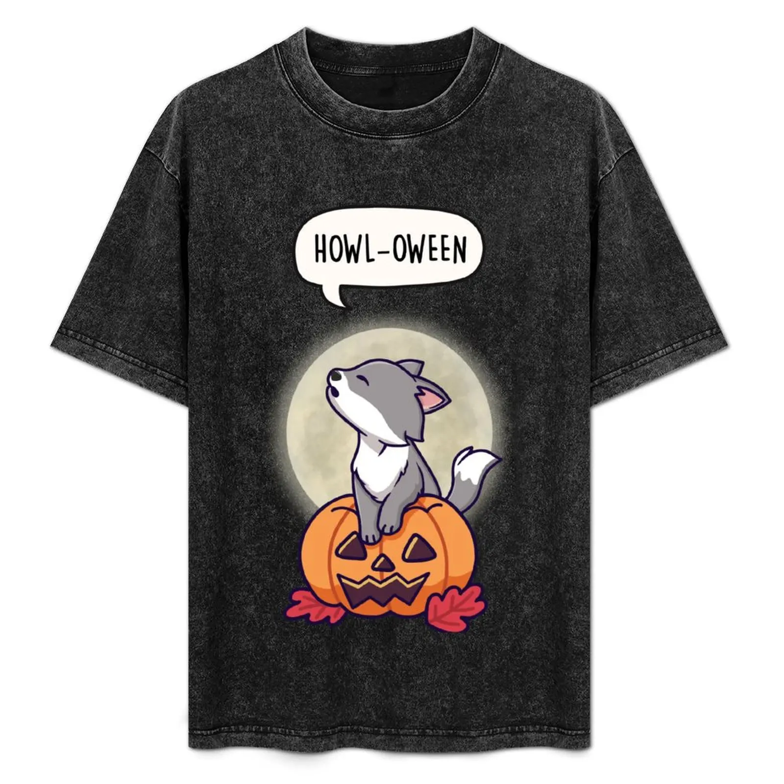 Howloween - Howling Wolf Halloween Pun T-Shirt Casual Everyday Short Sleeve T-Shirt
Howloween - Howling Wolf Halloween Pun T-Shirt Casual Everyday Short Sleeve T-Shirt