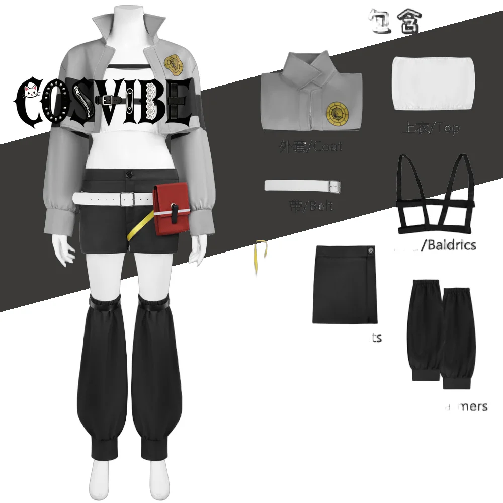 Gachiakuta Riyo Cosplay - Punk Fashionable Short Jacket Shorts Halloween Carnival Anime Outfits
Gachiakuta Riyo Cosplay - Punk Fashionable Short Jacket Shorts Halloween Carnival Anime Outfits