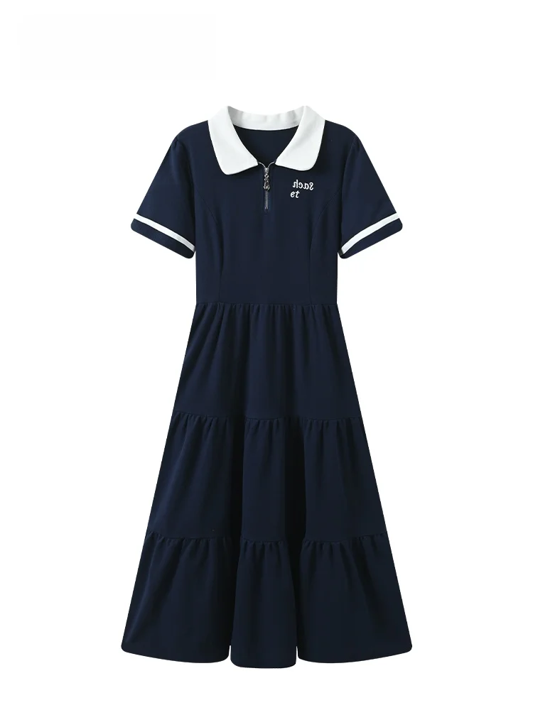 Fashionable A-Line Summer Dress Women's plus Size Short Sleeve Casual High Waist Cotton Gown Commute Style Elegant Sister
Fashionable A-Line Summer Dress Women's plus Size Short Sleeve Casual High Waist Cotton Gown Commute Style Elegant Sister