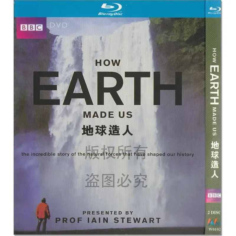 Five-Episode Historical Documentary Earth Made Man 1080p HD Blu-ray 2-Disc Set
Five-Episode Historical Documentary Earth Made Man 1080p HD Blu-ray 2-Disc Set