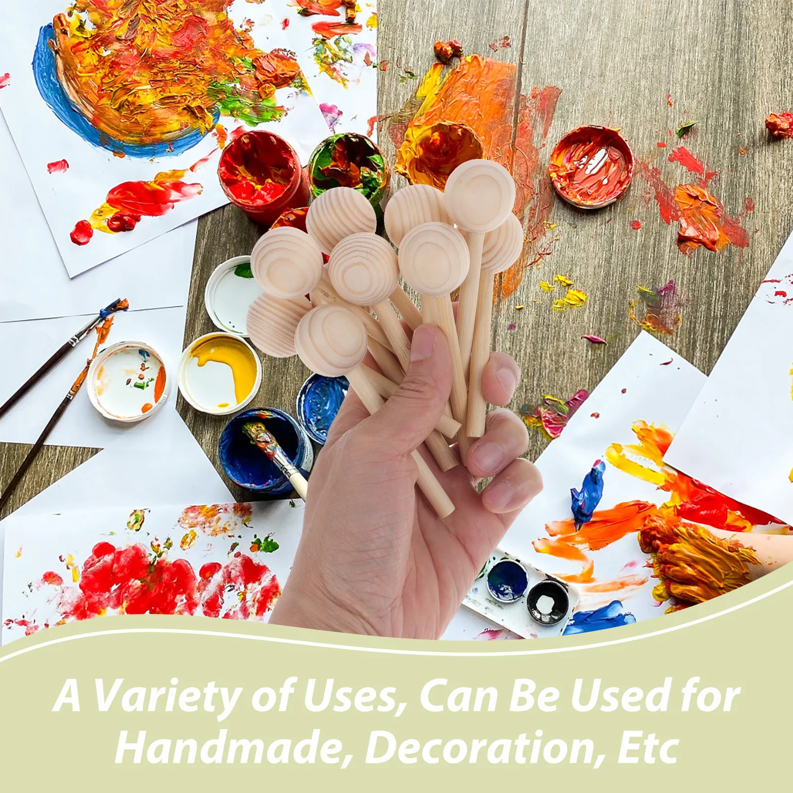 10Pcs Rustic Pine Wood Bead Sticks Versatile Unfinished DIY Craft Rods for Handmade Decor Gifts Jewelry Crafting Wedding
10Pcs Rustic Pine Wood Bead Sticks Versatile Unfinished DIY Craft Rods for Handmade Decor Gifts Jewelry Crafting Wedding