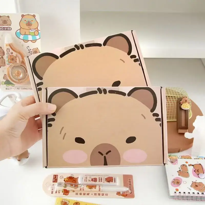 4Set Cute Animal Capybara Cartoon 0.5mm Mechanical Pencil with Refill School office stationery Children's Day gift
4Set Cute Animal Capybara Cartoon 0.5mm Mechanical Pencil with Refill School office stationery Children's Day gift