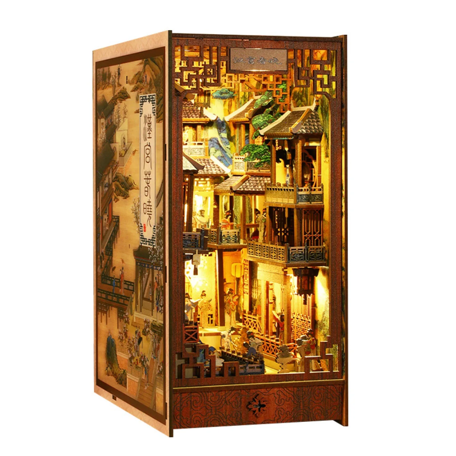 DIY hut Han Gong Chunxiao 3d three-dimensional assembly book house miniature model building toy birthday gift BOOKNOOK NOOK BOOK
DIY hut Han Gong Chunxiao 3d three-dimensional assembly book house miniature model building toy birthday gift BOOKNOOK NOOK BOOK