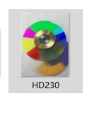 Новое цветовое колесо для проектора HD230x с хорошим качеством цветопередачи.
Новое цветовое колесо для проектора HD230x с хорошим качеством цветопередачи.
